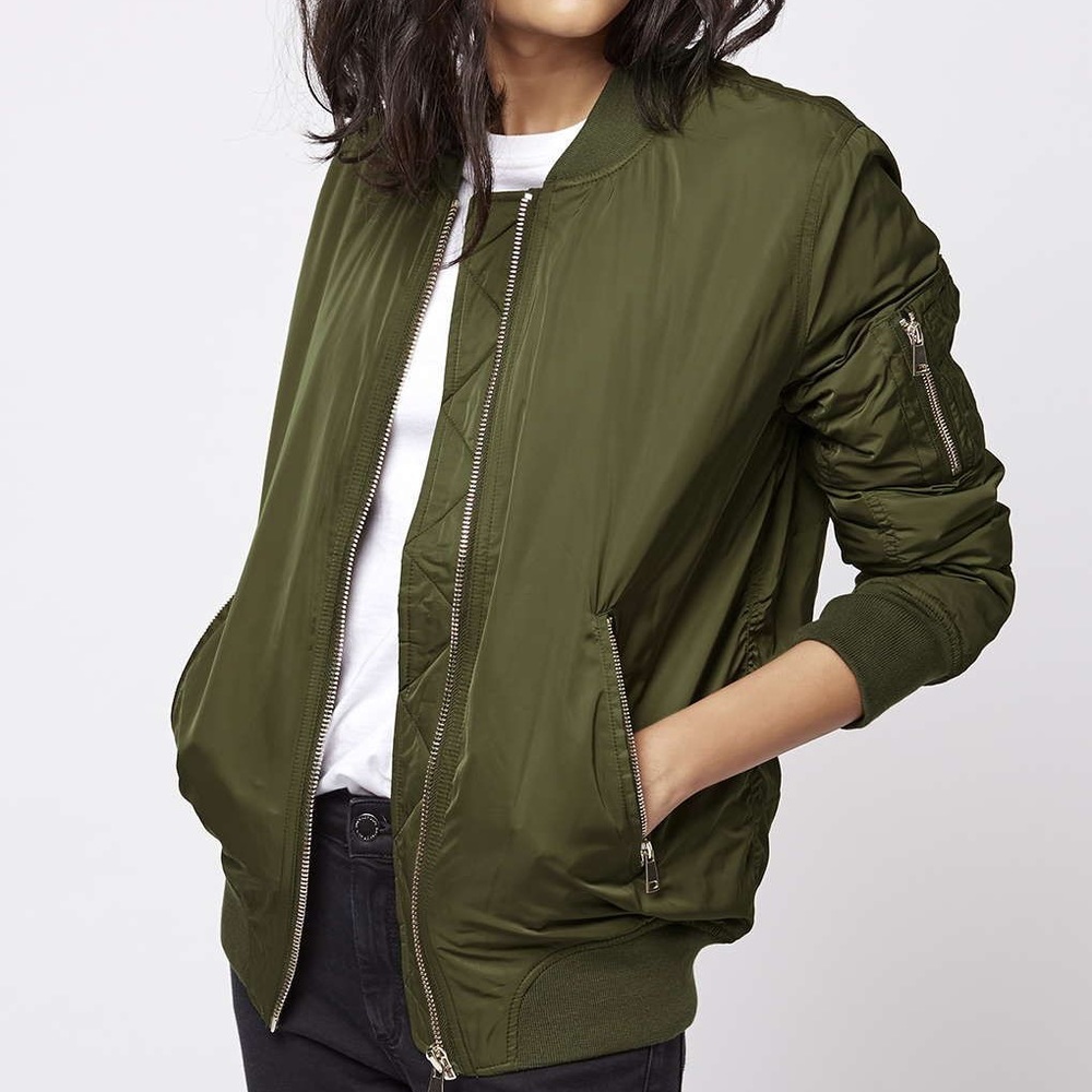 Topshop petite bomber jacket